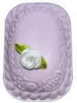 Kosmetické mýdlo přírodní šeřík s přízdobou 115g s avokádovým olejem