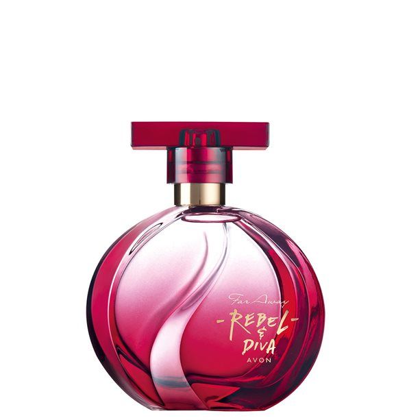 Far Away Rebel & Diva parfémovaná voda dámská -: 50ml Avon