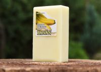 Přírodní kosmetické mýdlo banán 90g - rostlinné